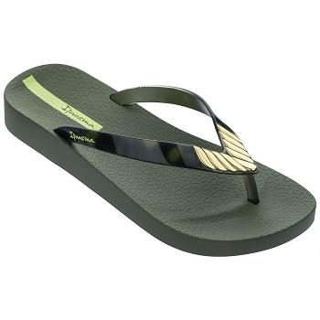 Ipanema Elegance Soft Flip Flops Dam Gröna Sverige UH2439160